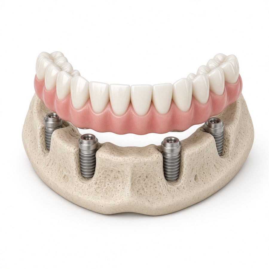 Prótese protocolo em 3D — Volte a Sorrir Caruaru